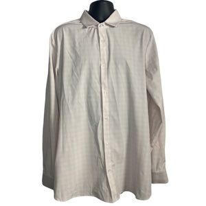 Mizzen+Main Long Sleeve Button Down Trim Fit Size XXL
